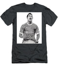 Celebratory Football Player with Detailed Dotwork Elma Small T-Shirt