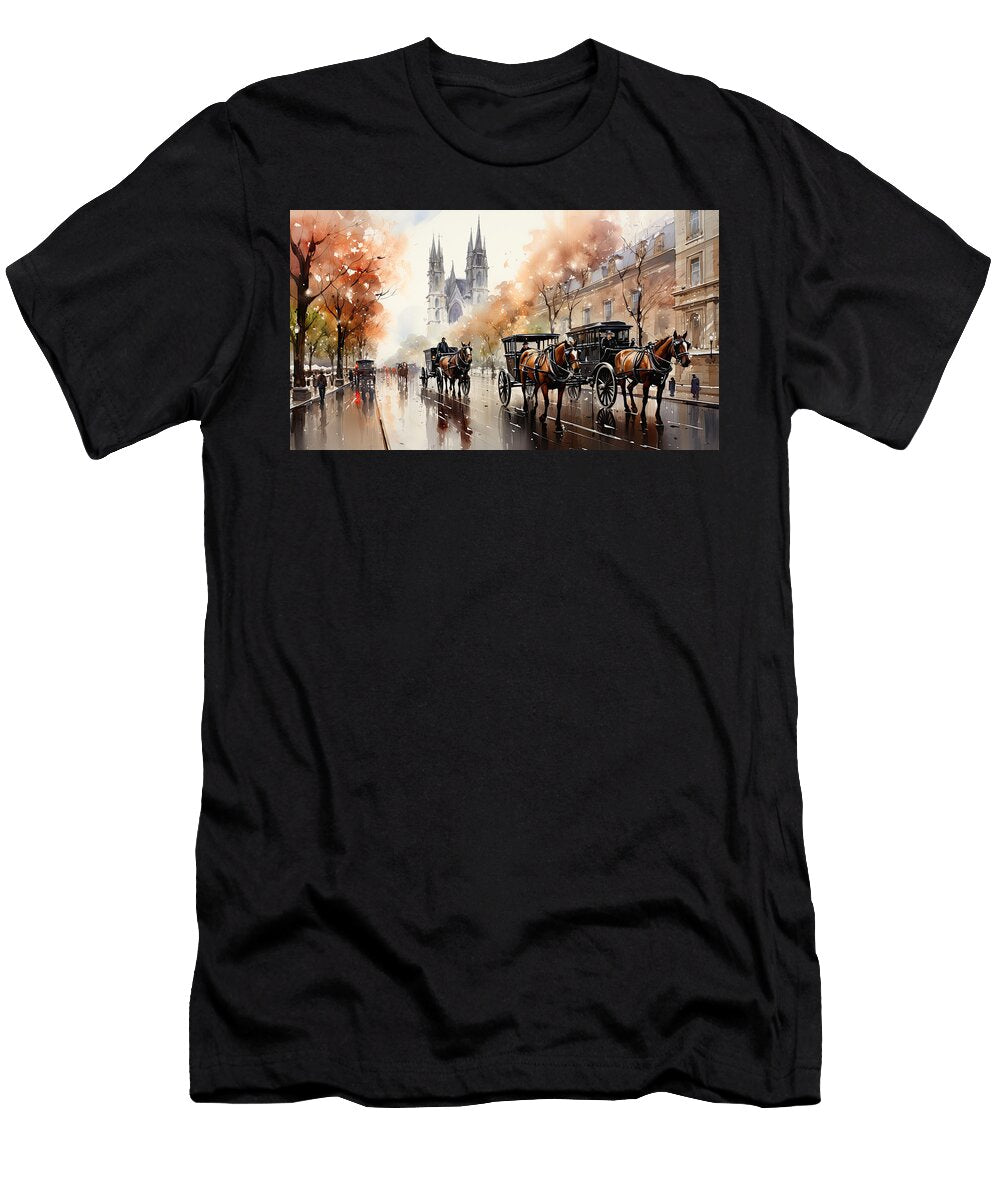 Central Park Carriage Ride Manhattan Evie Carrier T-Shirt