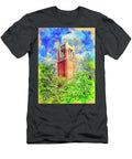 Century Tower of the University of Florida Campus in Gainesville Florida Digital Painting Nicko Prints T-Shirt