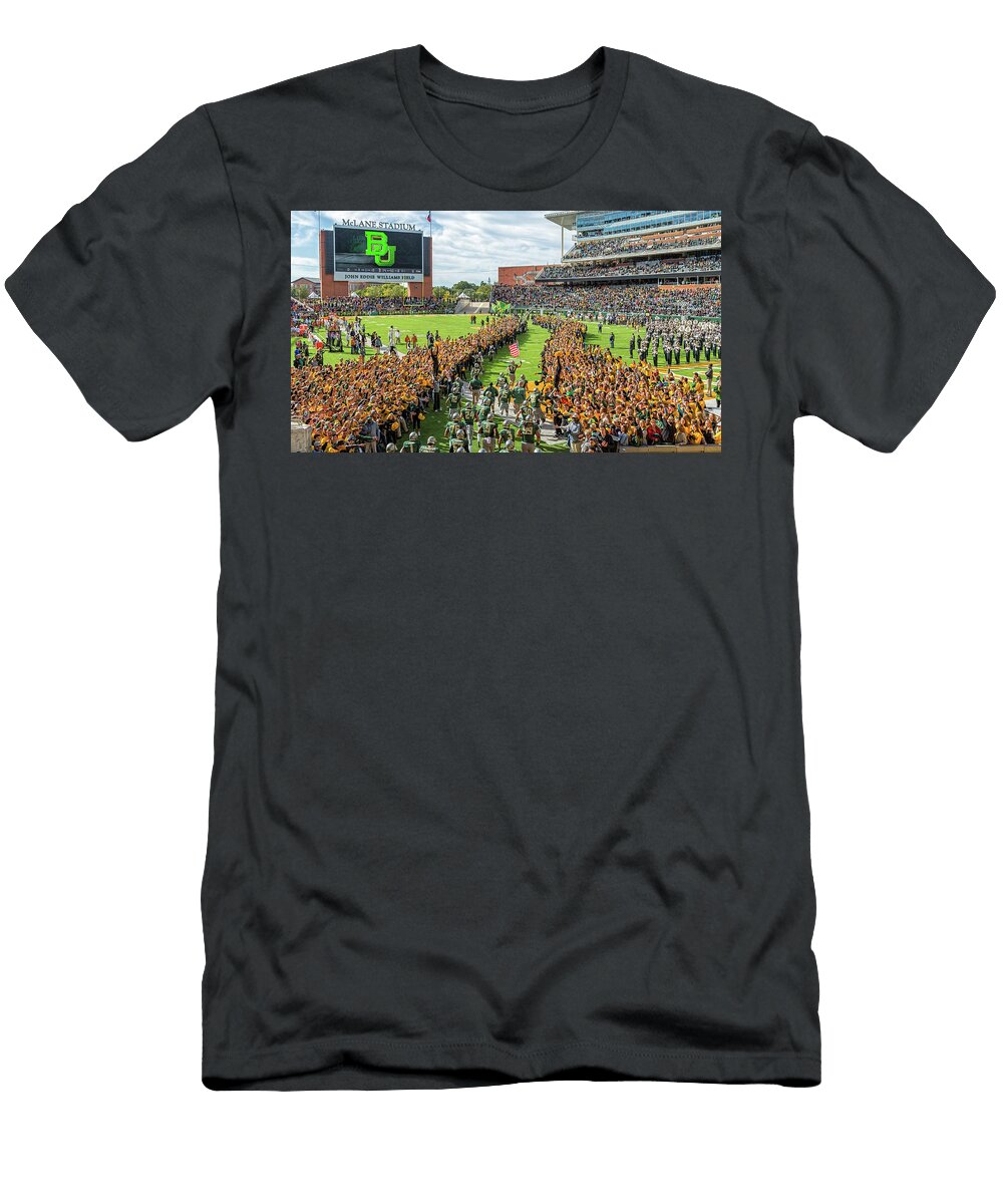 Ceremonial Running of the Baylor Line Stephen Stookey T-Shirt