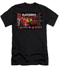 Chicago Blackhawks Tribute Poster Kevin Walker and Pixel Reverie T-Shirt