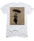 Child with Dripping Umbrella Eva Lechner T-Shirt