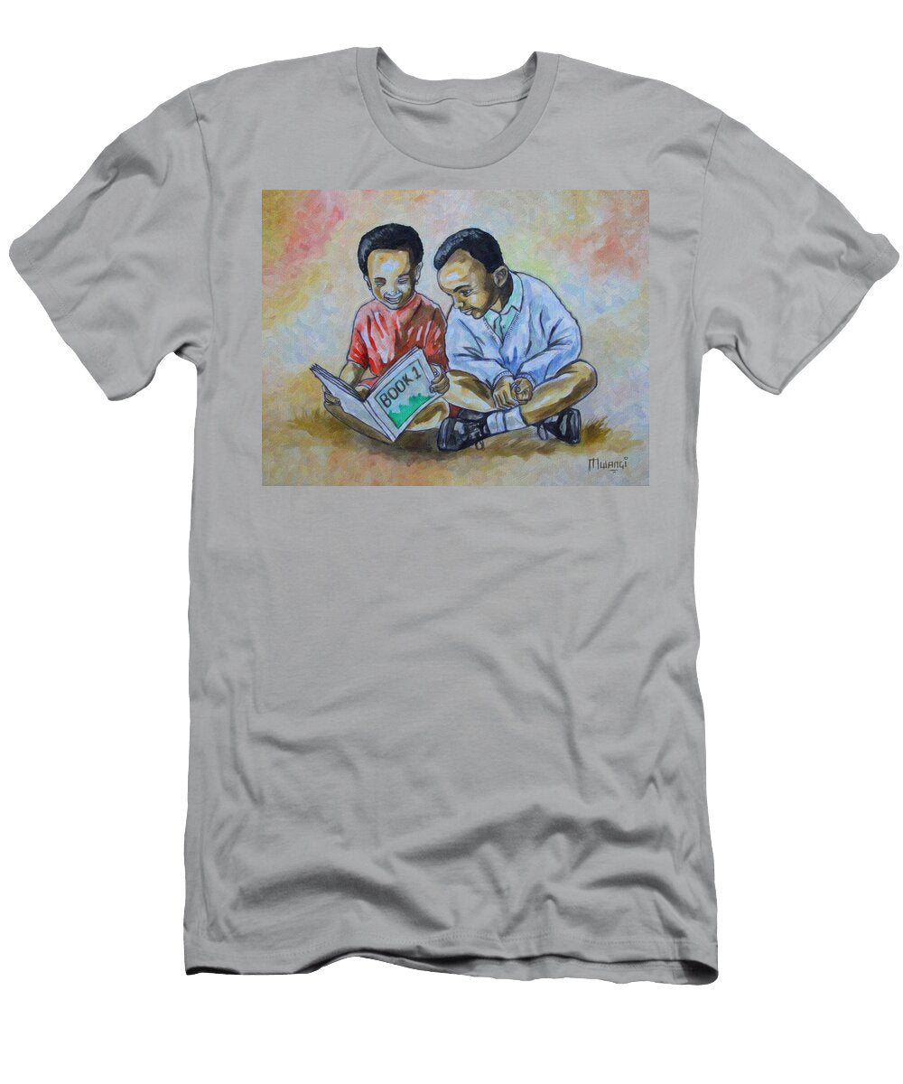 Children Reading Anthony Mwangi T-Shirt