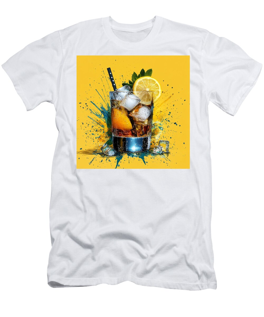 Chill with Citrus Xenia Bordeaux T-Shirt