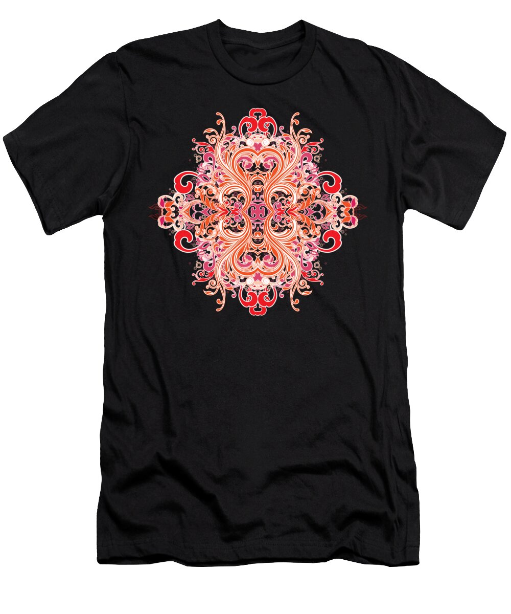 Chinese Flower Art Joey Kuipers T-Shirt