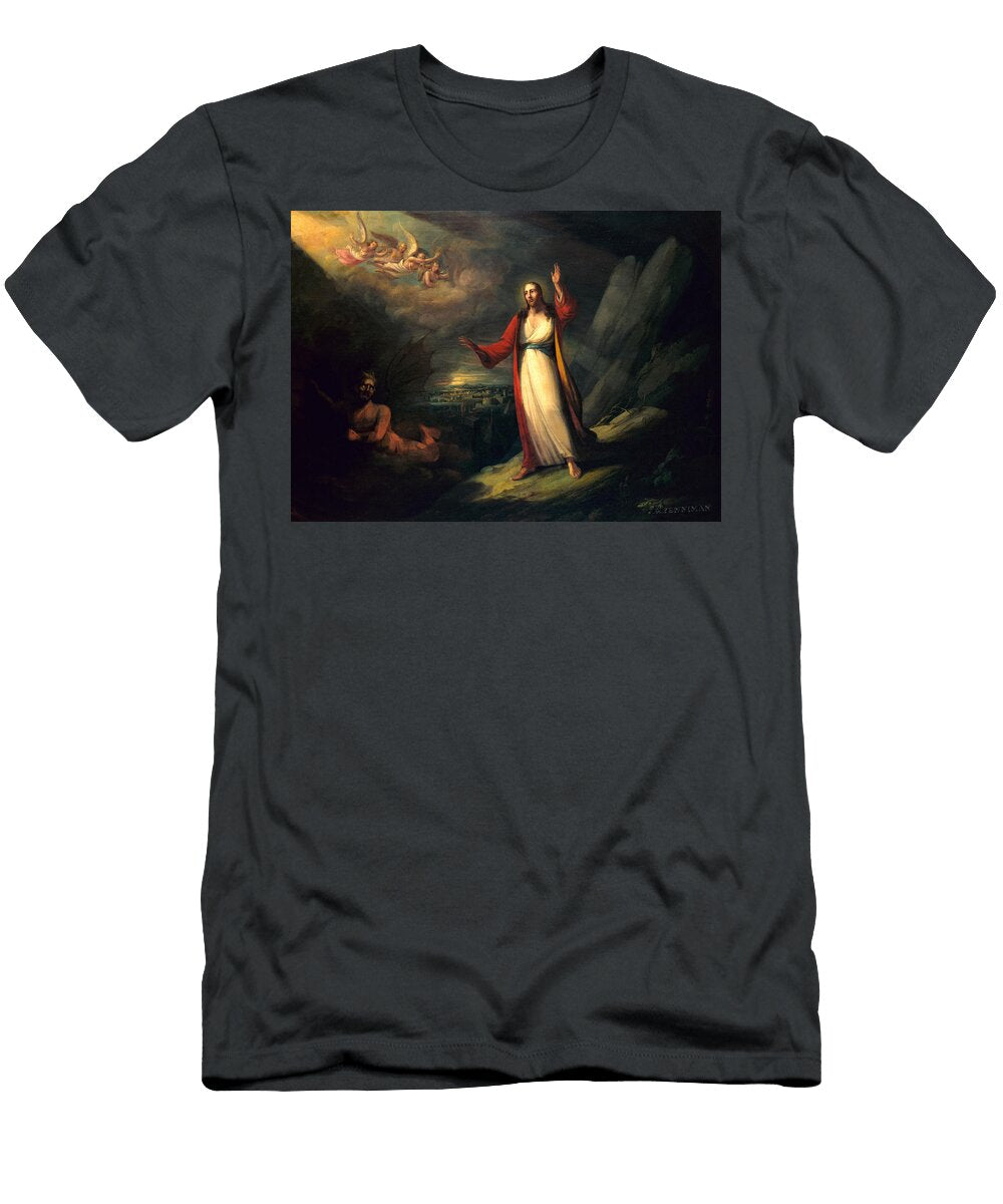 Christ Tempted By the Devil 1818 John Ritto Penniman T-Shirt