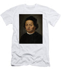 Circle of Pietro Di Cristoforo Vannucci Called Perugino Portrait of a Man Motionage Designs T-Shirt