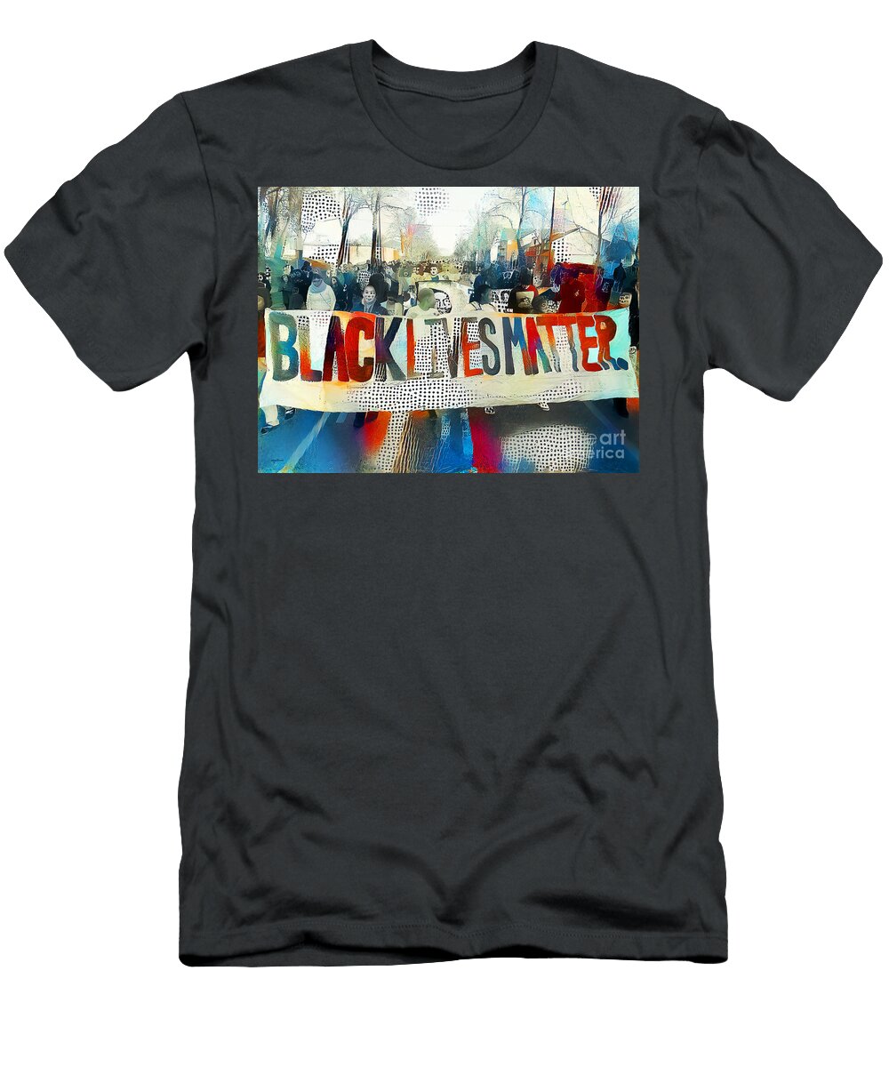 Civil Rights Movement Black Lives Matter Blm 20201123 Wingsdomain Art and Photography T-Shirt