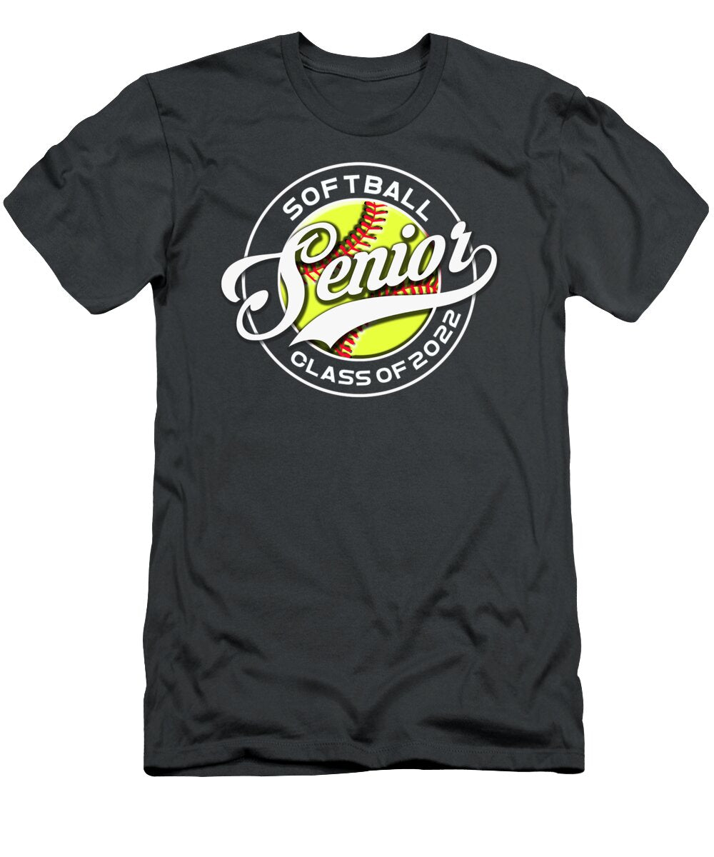 Class of 2022 Senior Softball Team Graduate Graduating 22 Lucife Yvaine T-Shirt