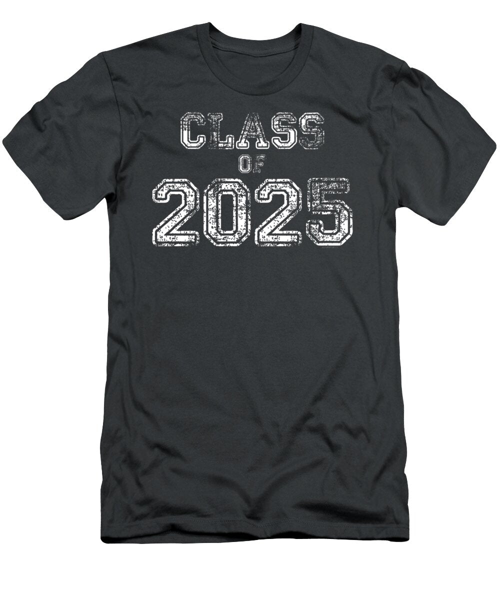 Class of 2025 Senior 2025 Graduation Vintage School Spirit Ermias Acacia T-Shirt