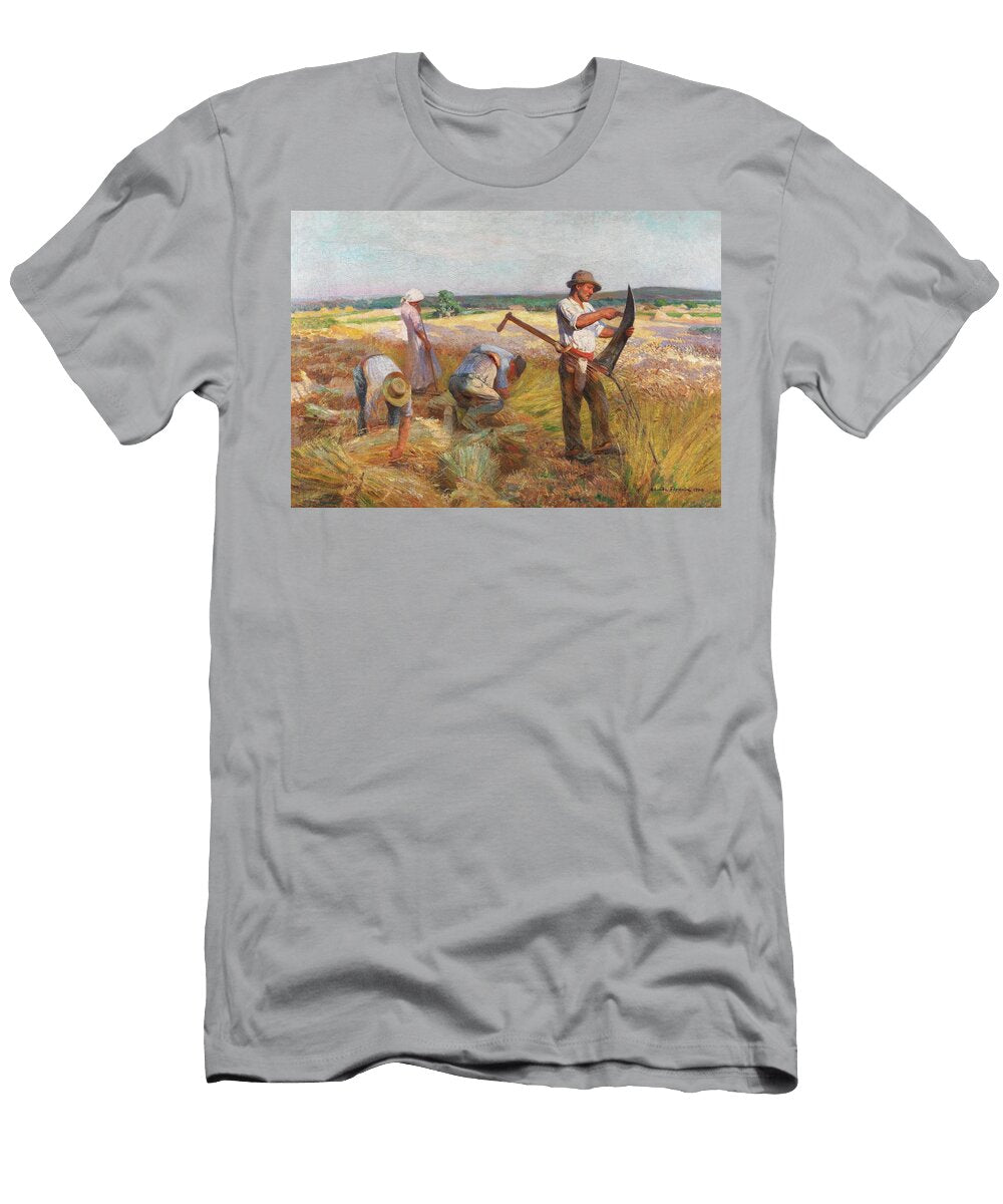 Claude Firmin Avignon 1864 to 1944 the Wheat Harvest Motionage Designs T-Shirt