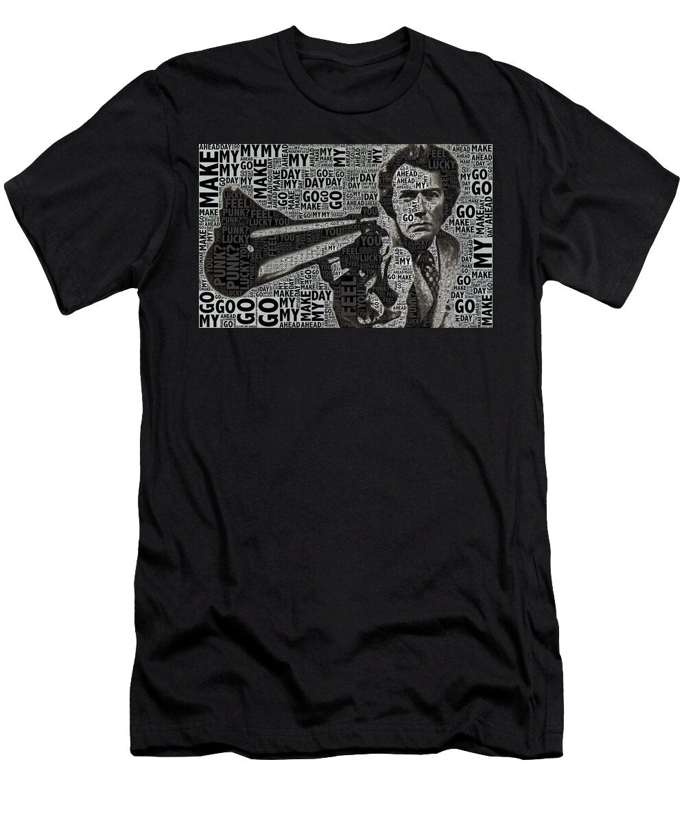 Clint Eastwood Dirty Harry Tony Rubino T-Shirt