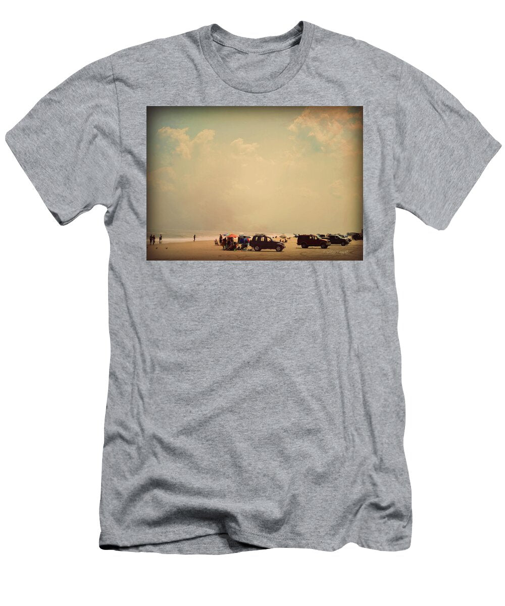 Clustered Beach Umbrellas Paulette Wright T-Shirt