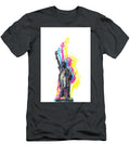 Cmyk Artwork of Lady Statue of Liberty Andrew Kelsall T-Shirt