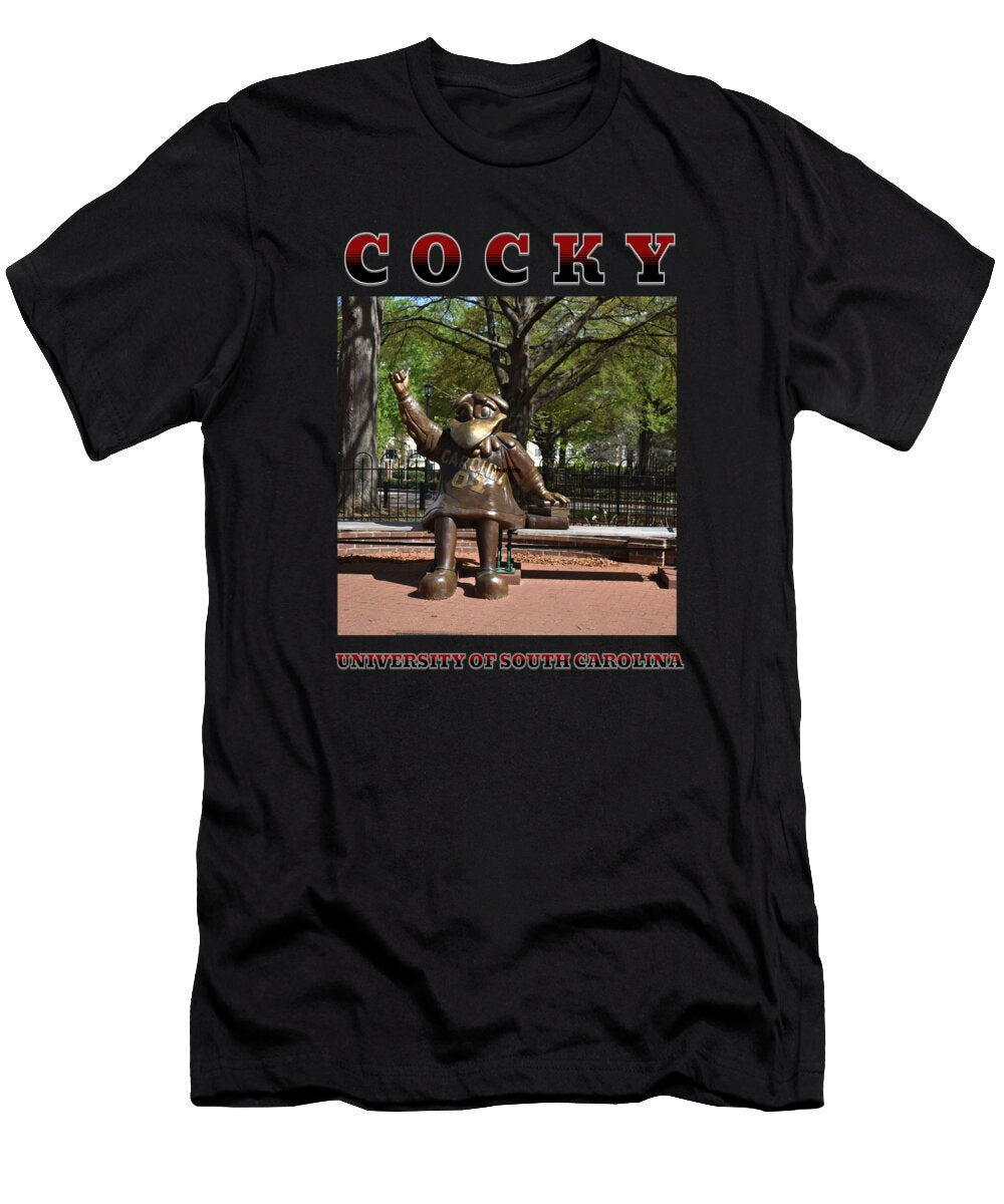 Cocky Statue At University Campus William Copeland T-Shirt