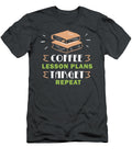Coffee Lesson Plans Target Repeat Teacher Life for Men Women Senior High Elementary Junior Crazy Squirrel T-Shirt