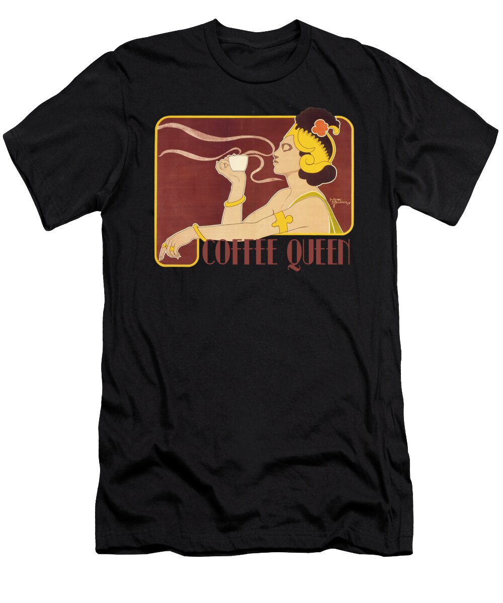 Coffee Queen Woman Women Tony Rubino T-Shirt