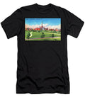 Colby College Campus Waterville Maine Retro Vintage Poster Carol Japp T-Shirt