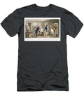 College Comforts a Freshman Taking Possession of His Rooms From the English Spy By Charles Molloy Westmacott 1788 1868 Isaac Robert Cruikshank T-Shirt