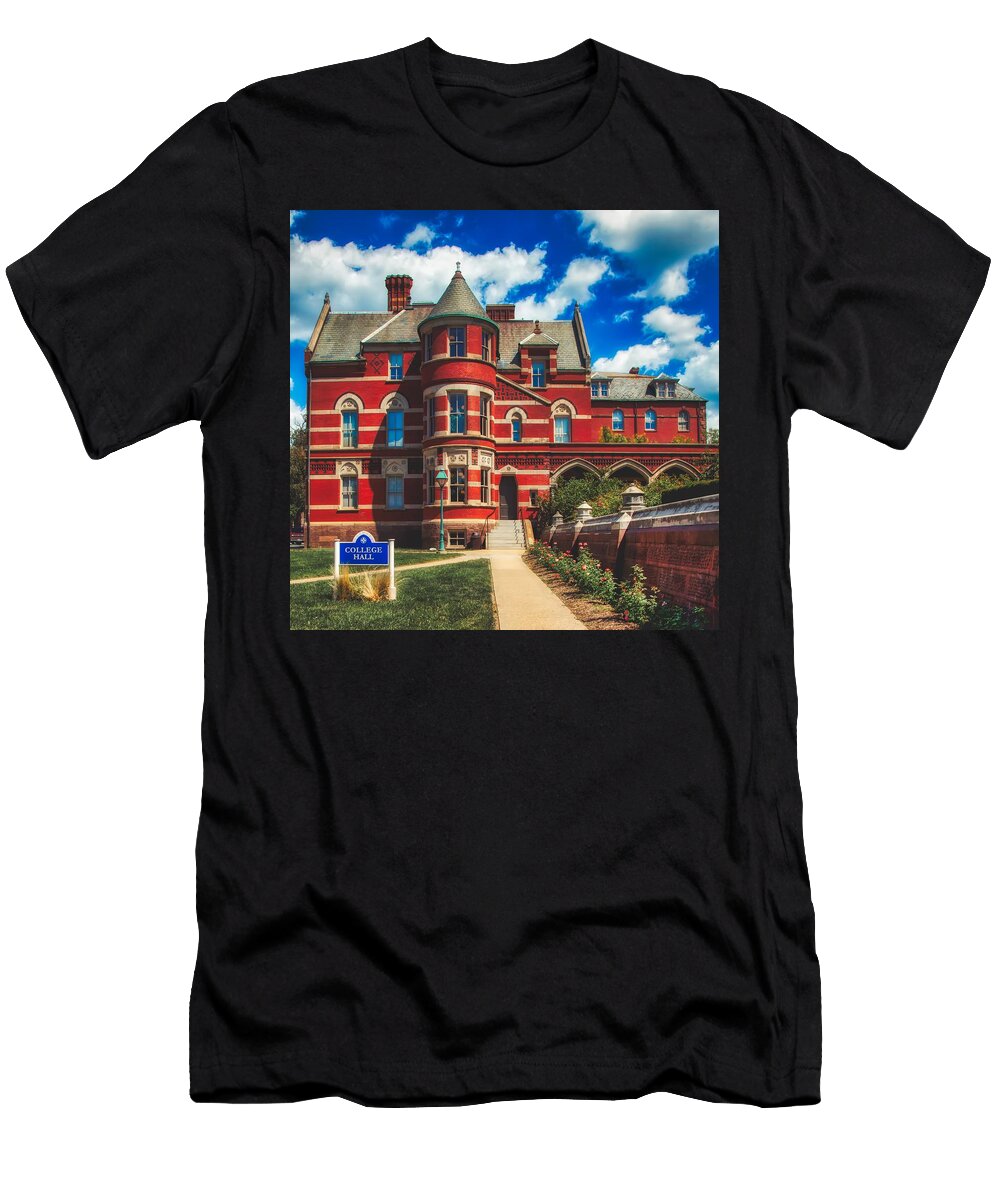 College Hall Gallaudet Univeristy Mountain Dreams T-Shirt