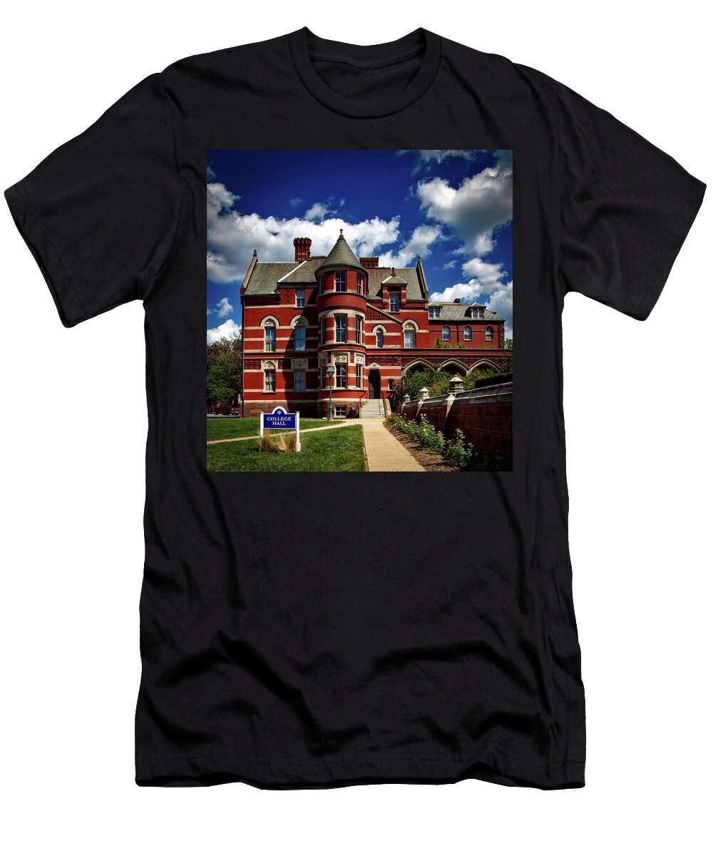 College Hall Gallaudet University Mountain Dreams T-Shirt