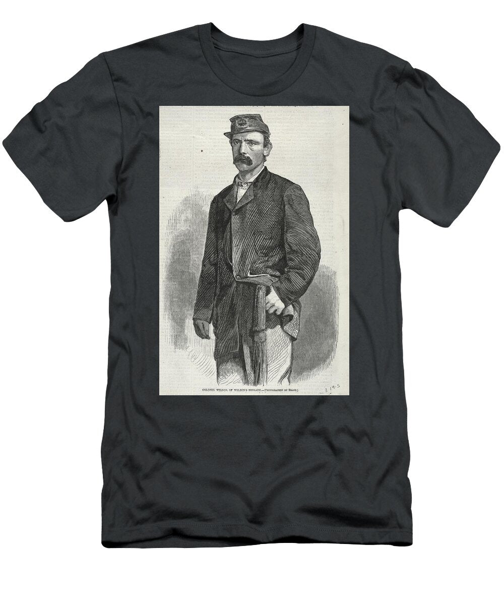 Colonel Wilson of Wilsons Brigade 1861 Winslow Homer Motionage Designs T-Shirt