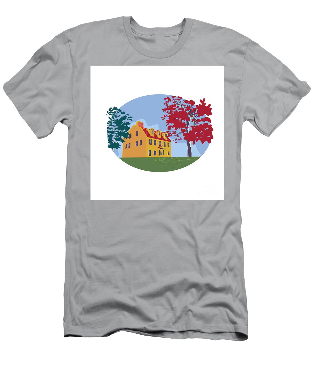 Colonial House Wpa Aloysius Patrimonio T-Shirt