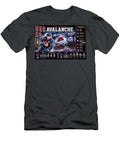 Colorado Avalanche Team History Kevin Walker and Pixel Reverie T-Shirt