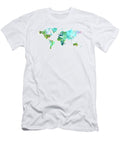 Colorful Map World Map 32 Sharon Cummings Sharon Cummings T-Shirt