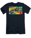 Colorful University of Wyoming Laramie Campus Cowboy State Urban Aerial Hollie Love T-Shirt