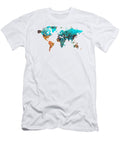 Colorful World Map 30 Sharon Cummings Sharon Cummings T-Shirt