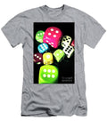 Colourful Casino Dice Jorgo Photography Wall Art Gallery T-Shirt