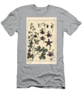 Columbine Aquilegia Vulgaris Flower Parts 1897 Lithograph Eugene Grasset T-Shirt