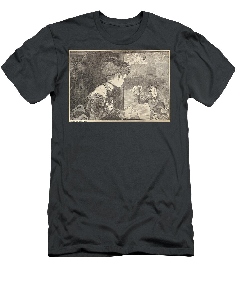 Come 1869 Winslow Homer Motionage Designs T-Shirt
