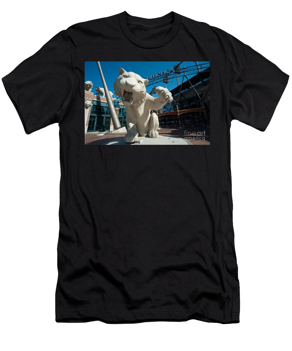 Comerica Park Entrance Steven Dunn T-Shirt