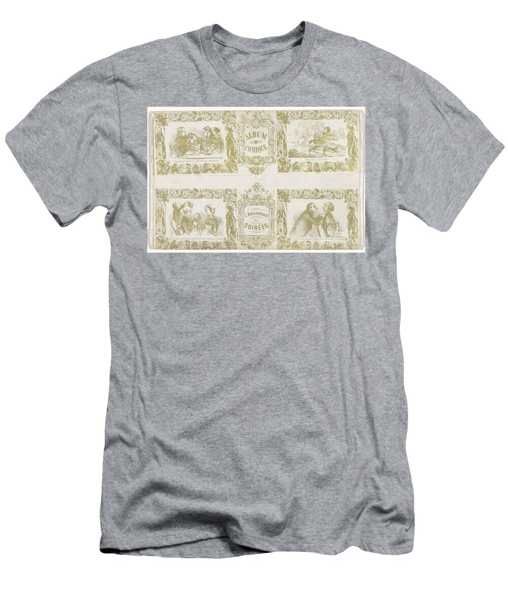 Comic Album Evening Fun Anonymous C 1840 Shop Ability T-Shirt