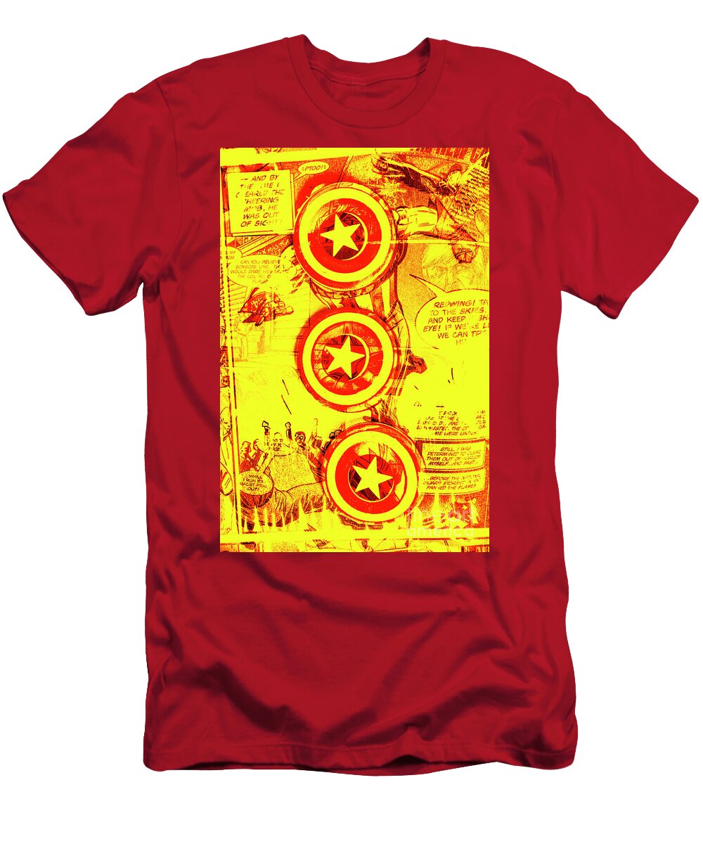 Comic Book Composite Jorgo Photography Wall Art Gallery T-Shirt