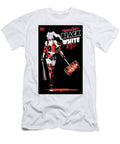 Comic Cover Harley Quinn Black White Red Mallet Bat Hunter Vintage T-Shirt