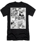Comic Monochrome Seamless Pattern 1 Tony Rubino T-Shirt