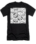 Comic Pop Art Seamless Pattern Rhandz Ballesteros T-Shirt
