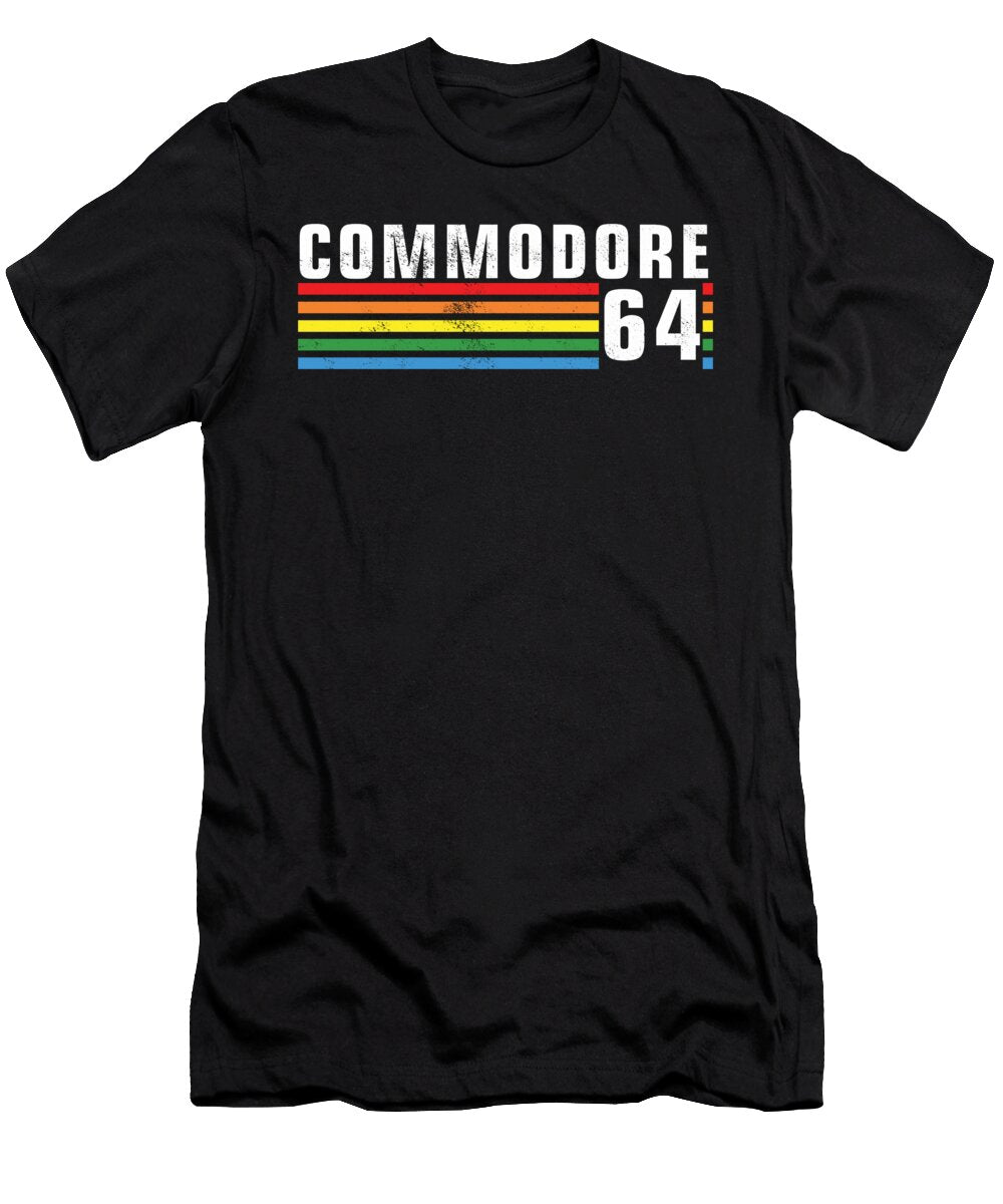 Commodore 64 Naval Officer Rank Navy Captain Senior Veteran Retired Retiree Gift Thomas Larch T-Shirt