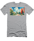 Complutense University of Madrids Ciudad Universitaria Campus Scene Colorful Buildings Annabel Gallagher T-Shirt