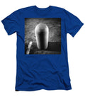 Concrete Bollard in Parking Lot Yopedro T-Shirt