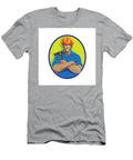 Construction Worker Foreman Arms Crossed Wpa Aloysius Patrimonio T-Shirt
