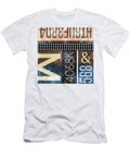 Contemporary Abstract Industrial Art Distressed Metal Typographic Studio Grafiikka T-Shirt