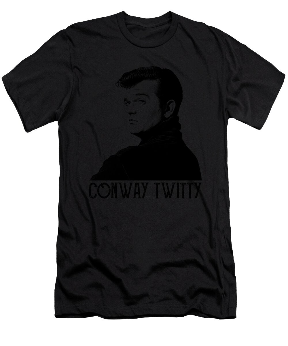 Conway Black Stencil Cynthia Pottorff T-Shirt