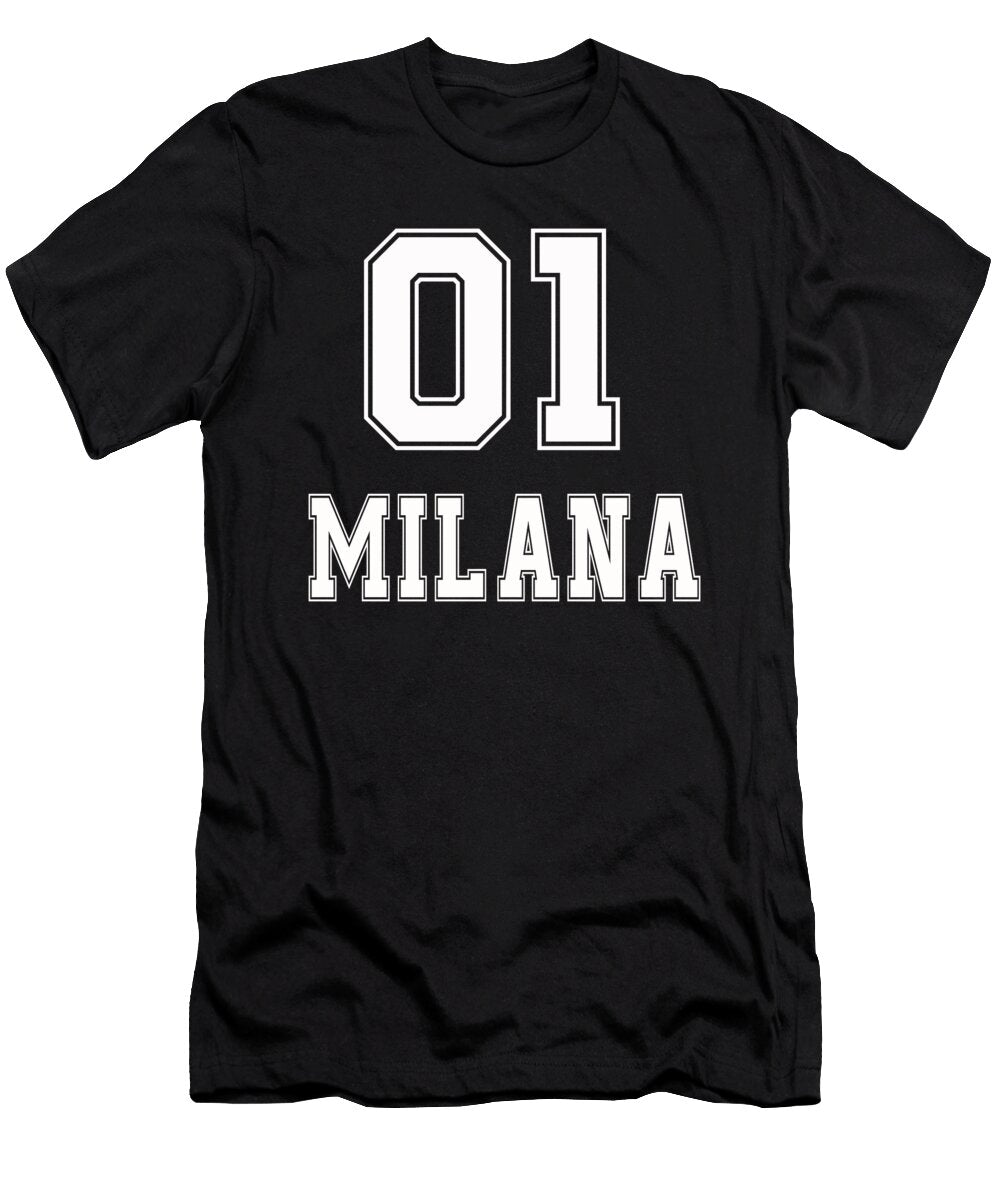Cool Milana Name Birthday Benjamin Burkert T-Shirt