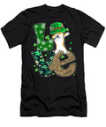 Corgi Dog Dabbing Leopard Love Shamrock for St Studi Alex T-Shirt