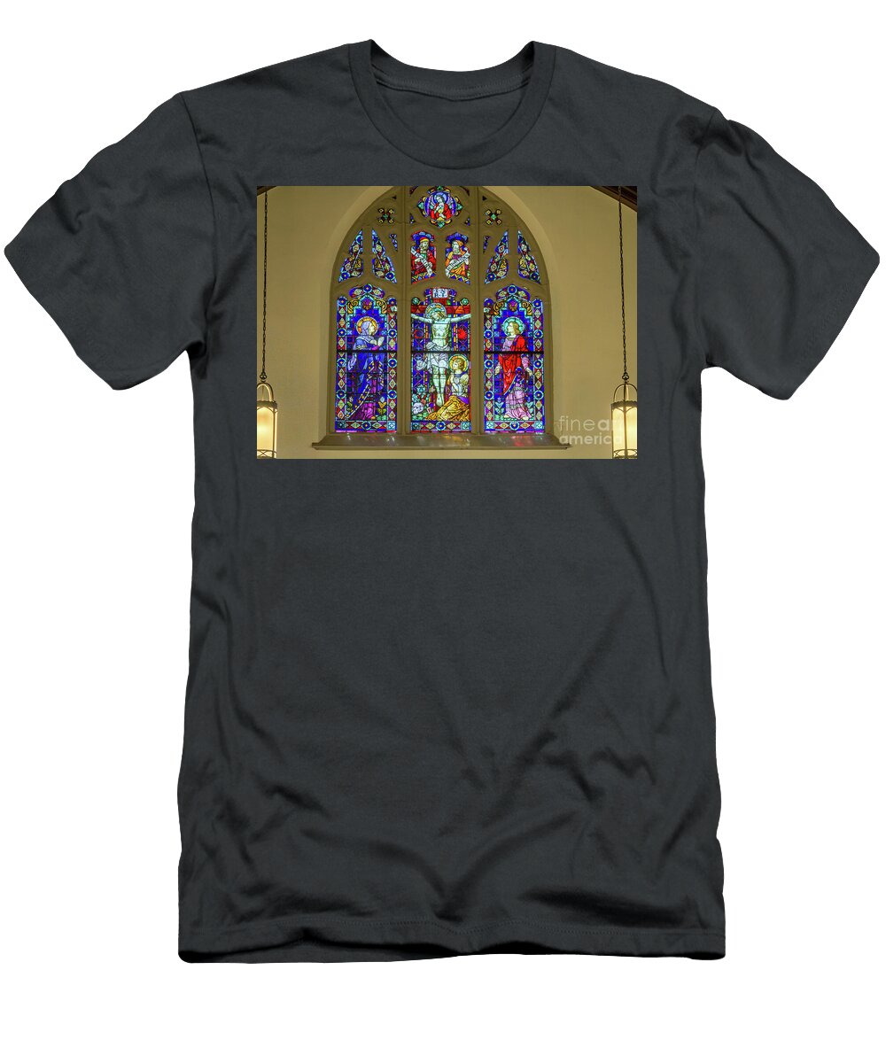 Corr Hall Stain Glass William Norton T-Shirt