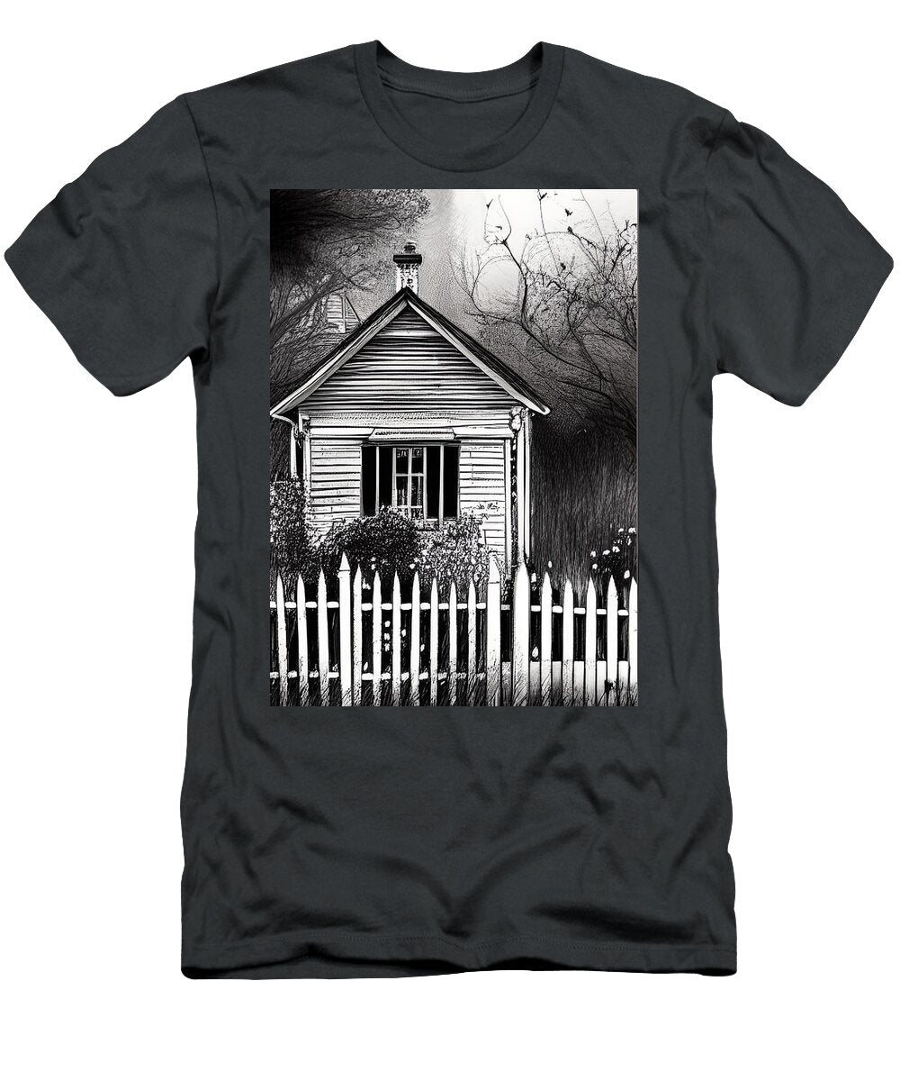 Cottage in the Woods Bonnie Bruno T-Shirt